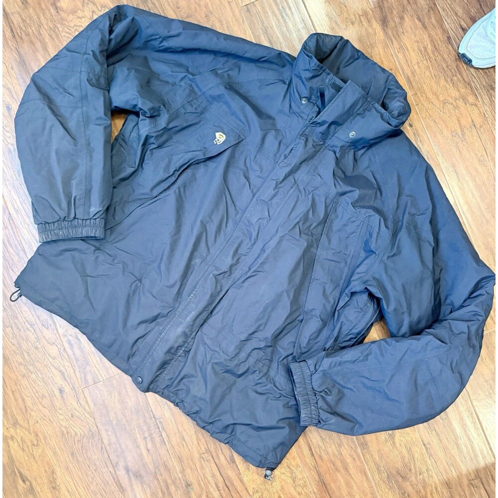 Mountain Hardwear Conduit Full Zip Men's Jacket XL Black Skiing Snowboarding